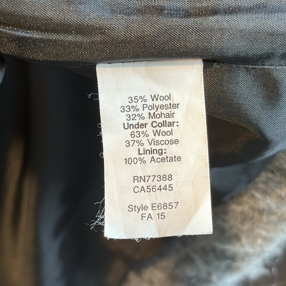 Madewell lined wool blend coat - Picture 9 of 9